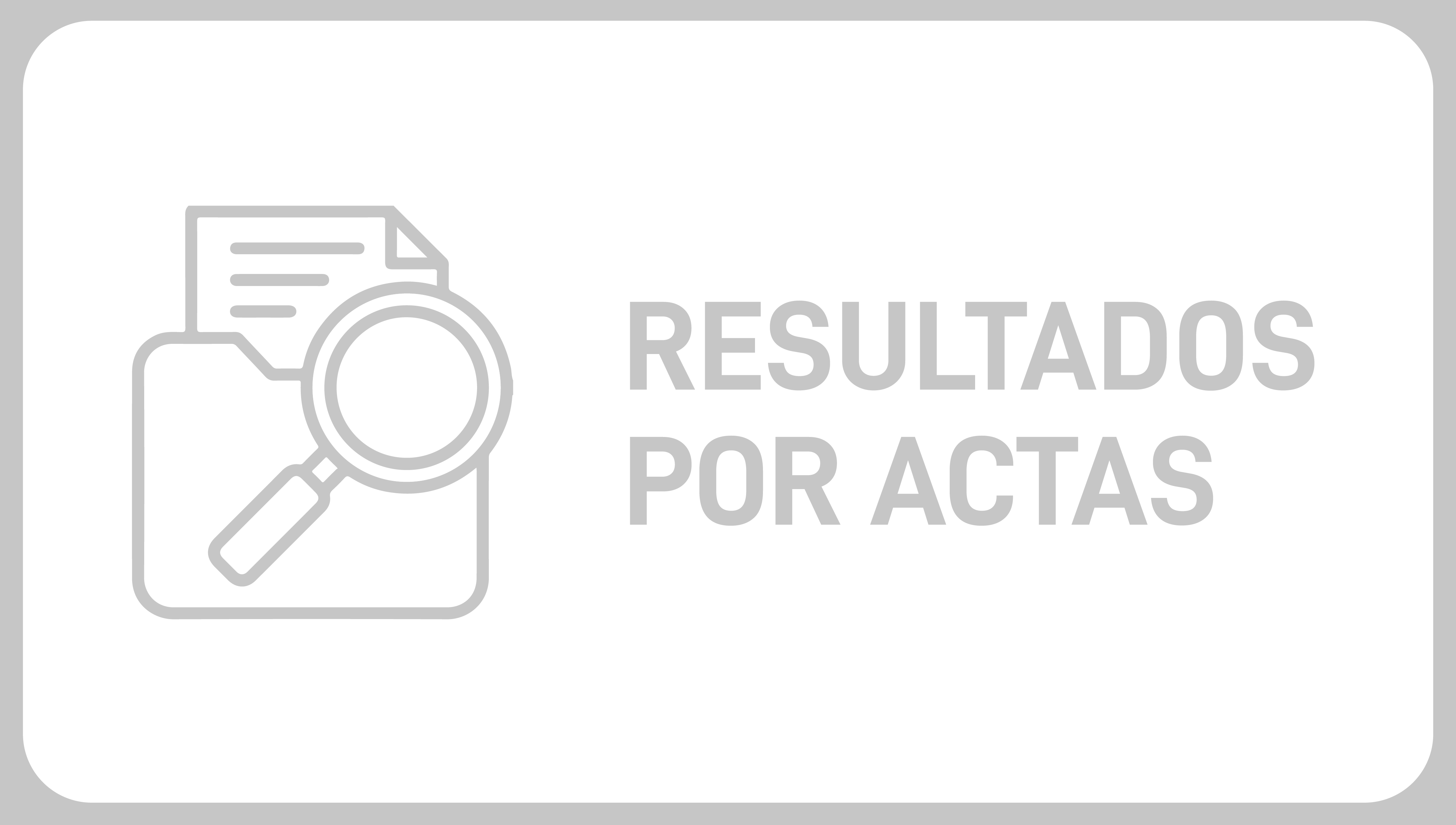 Resultados por actas