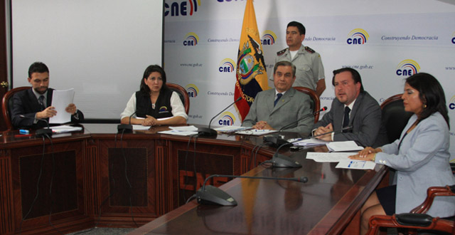 pleno cne 28 julio