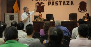 CNE evento en pastaza
