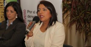 CNE roxana silva justicia de genero