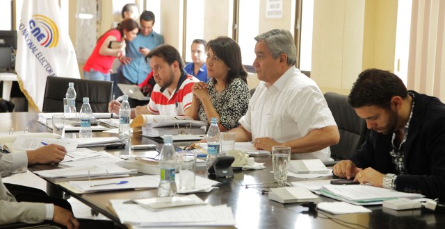 CNE pleno 26 de septiembre