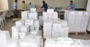 Culmina impresión de papeletas electorales