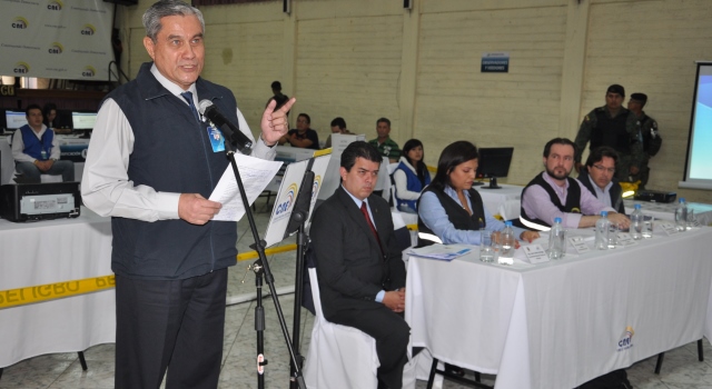 CNE pone a prueba sistema operativo electoral