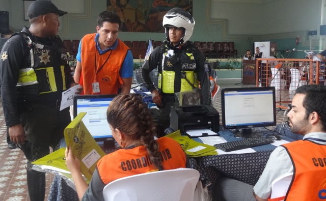 Exitoso simulacro electoral en provincia del Guayas